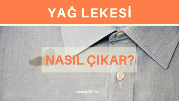 yağ lekesi nasıl çıkar