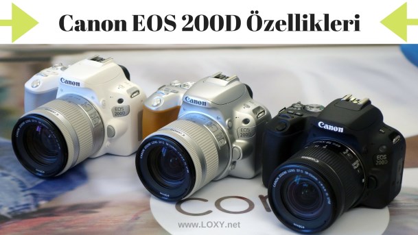 canon 200D özellikleri